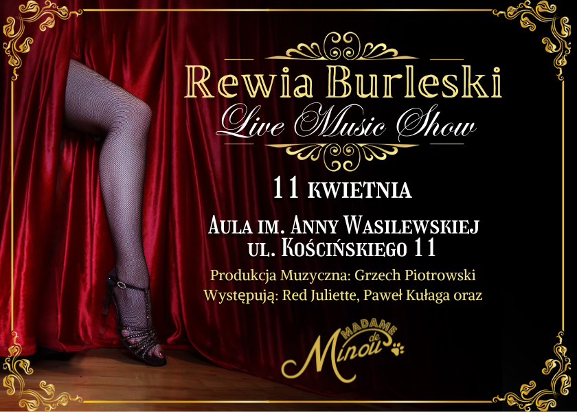 Rewia Burleski Live Music Show 11.04.2024 OLSZTYN