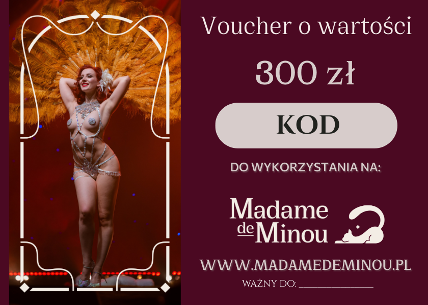 Karta podarunkowa o wartości 300 zł