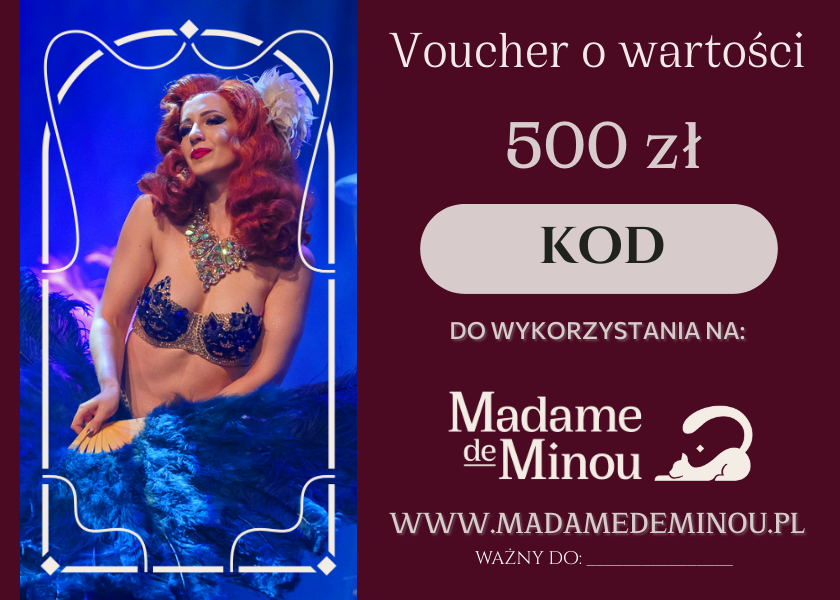 Karta podarunkowa o wartości 500 zł