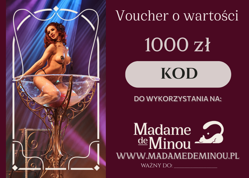 Karta podarunkowa o wartości 1000 zł